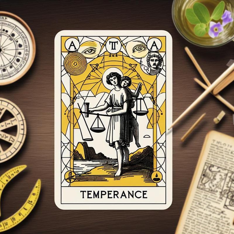 Tarot Temperance