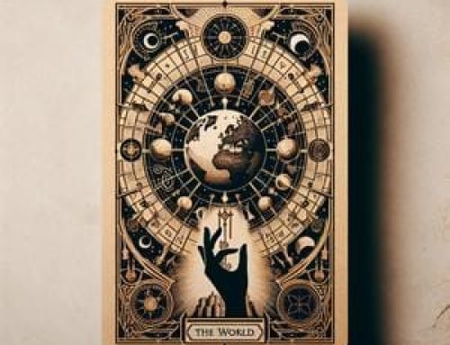 Tarot Die Welt: Die Tiefen des kosmischen Bewusstseins erforschen